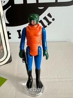 Star Wars Walrusman 1978 Vintage Kenner Action Figure Boba Fett Offer Open Card