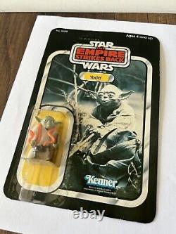 Star Wars Yoda Esb 32b Moc Kenner Vintage 1980 Jedi Master Rotj Clear Bub Luke