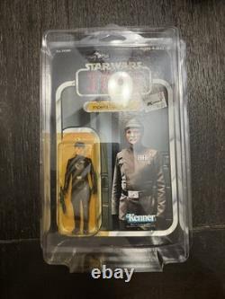 Star Wars vintage Imperial Commander Figure 1980 Sealed ROTJ Carded Unpunched