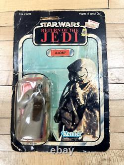 Star Wars vintage Kenner Return of the Jedi 4-LOM carded figure 1983 #2