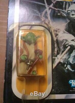Star Wars vintage Yoda brown snake 41 back ESB MOC