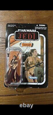 Star Wars vintage collection unpunched Princess Leia Slave Outfit 3.75 Figure