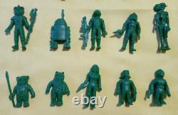 Star wars Vintage 1980's complete lot x40 COPY Yupi Figures Colombia + galactic