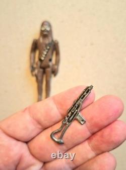 Star wars model trem vintage bootleg brazil metal figure chewbacca 70's 80