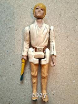Star wars model trem vintage bootleg brazil metal figure luke skywalker 70's 80
