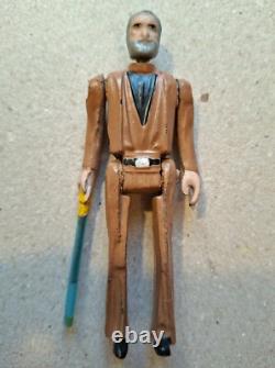 Star wars model trem vintage bootleg brazil metal figure obi wan kenobi 70's 80