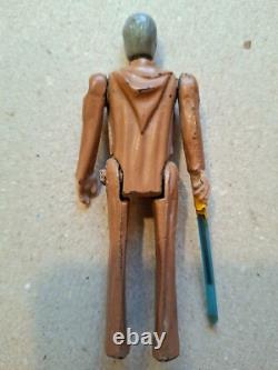 Star wars model trem vintage bootleg brazil metal figure obi wan kenobi 70's 80