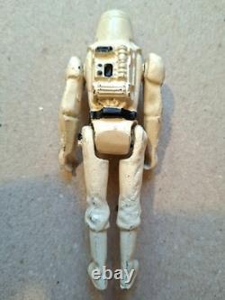 Star wars model trem vintage bootleg brazil metal figure snow trooper 70's 80's