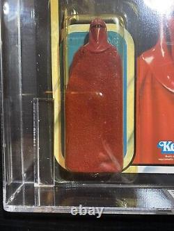 Star wars vintage kenner moc Royal Guard 77A Back HK Version UKG Graded