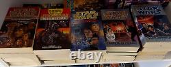 Stars Wars Novels Lot Of 34 Star Wars Paperback Books Retro vintage Collection