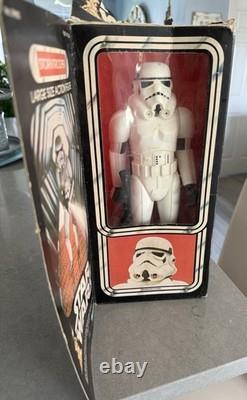 Stormtrooper 1978 Large Size 12 STAR WARS Vintage Original WITH BOX PEW INSERT