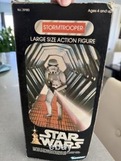 Stormtrooper 1978 Large Size 12 STAR WARS Vintage Original WITH BOX PEW INSERT