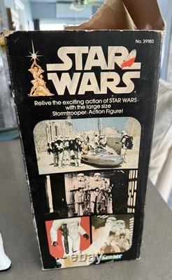 Stormtrooper 1978 Large Size 12 STAR WARS Vintage Original WITH BOX PEW INSERT
