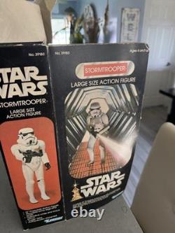 Stormtrooper 1978 Large Size 12 STAR WARS Vintage Original WITH BOX PEW INSERT