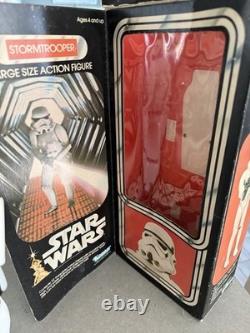 Stormtrooper 1978 Large Size 12 STAR WARS Vintage Original WITH BOX PEW INSERT