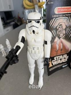 Stormtrooper 1978 Large Size 12 STAR WARS Vintage Original WITH BOX PEW INSERT