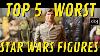 Top 5 Worst Vintage Kenner Star Wars 3 3 4 Action Figures 1977 1985