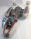 VERY RARE! Star Wars Vintage 1999 Hasbro Y-Wing Fighter, With Figure