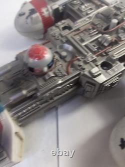 VERY RARE! Star Wars Vintage 1999 Hasbro Y-Wing Fighter, With Figure