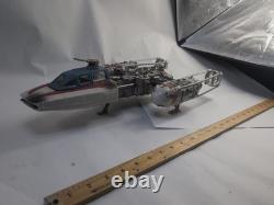 VERY RARE! Star Wars Vintage 1999 Hasbro Y-Wing Fighter, With Figure