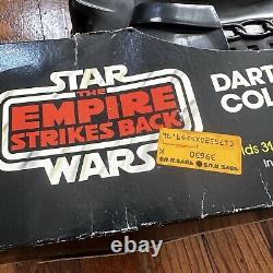 VINTAGE 1980'S KENNER STAR WARS DARTH VADER COLLECTORS CASE Cover & Insert