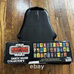 VINTAGE 1980'S KENNER STAR WARS DARTH VADER COLLECTORS CASE Cover & Insert