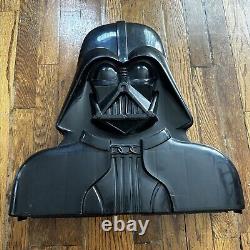 VINTAGE 1980'S KENNER STAR WARS DARTH VADER COLLECTORS CASE Cover & Insert