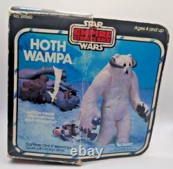 VINTAGE 1981 KENNER STAR WARS EMPIRE STRIKES BACK HOTH WAMPA FIGURE SEALED w BOX