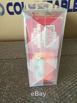VINTAGE 1982 STAR WARS MILLENNIUM FALCON MICRO COLLECTION KENNER-Sealed-AFA 75+