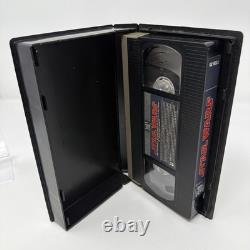 VINTAGE 1982 STAR WARS Video Rental Library VHS RARE Matching Serial