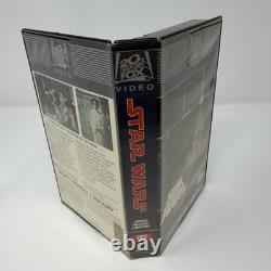 VINTAGE 1982 STAR WARS Video Rental Library VHS RARE Matching Serial