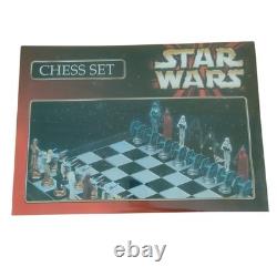 VINTAGE 1990s CHARACTER GAMES STAR WARS COLLECTOR'S 3D CHESS SEALED BNIB RARE