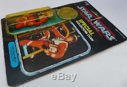 Vintage Kenner Star Wars Jedi Luke Skywalker X-wing Potf Coin Sealed Carded Moc