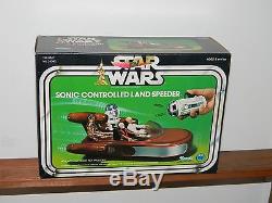 Vintage Kenner Star Wars Sonic Controlled Land Speeder With Original Box Nice