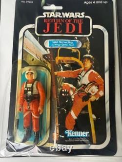 VINTAGE & ORIG. 1983 Star Wars Kenner ROTJ LUKE SKYWALKER X-WING FIGHTER PILOT