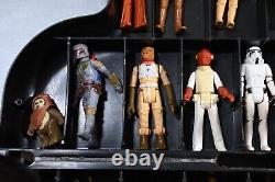 VINTAGE STAR WARS 32 ACTION FIGURES + WEAPONS + DARTH VADER CASE KENNER lot