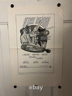VINTAGE STAR WARS A NEW HOPE STYLE D POSTER DESIGN LAYOUT by GORE GRAPHICS 20x13