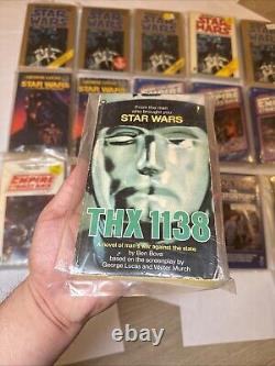 VINTAGE / STAR WARS Books -Collection Rare Lot Empire Strikes Back, THX 1138