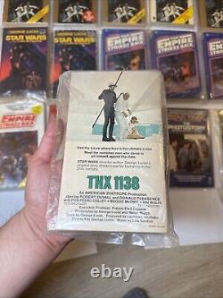 VINTAGE / STAR WARS Books -Collection Rare Lot Empire Strikes Back, THX 1138