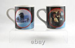 VINTAGE STAR WARS LOT Coffee Mugs 1989 Lucasfilm Complete Set
