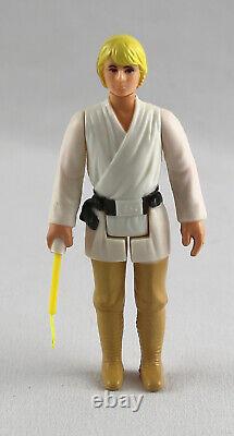 VINTAGE STAR WARS Luke Skywalker Farmboy 1977 Raised Bar CHINA Kenner Complete