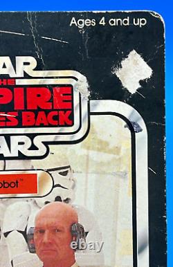 VINTAGE STAR WARS MOC Lobot Empire Strikes Back 41 Back Kenner 1980 NM CLEAR
