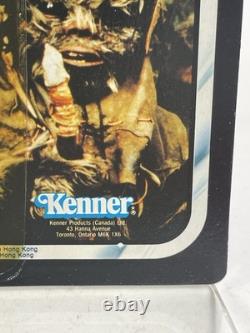 VINTAGE STAR WARS Teebo MIP RETURN OF THE JEDI 77 B, Kenner 1983 Bi Lingual