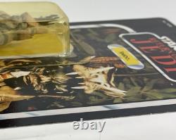 VINTAGE STAR WARS Teebo MIP RETURN OF THE JEDI 77 B, Kenner 1983 Bi Lingual