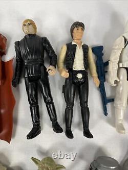 VINTAGE STAR WARS lot of 29 1977 1983 Kenner Darth Vader Luke Obi Han Solo