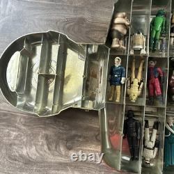 VINTAGE Star Wars C-3PO case with 29 Figures