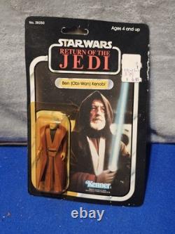 VINTAGE Star Wars ROTJ Ben (Obi-Wan) Kenobi Kenner Action Figure Unopened