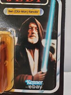 VINTAGE Star Wars ROTJ Ben (Obi-Wan) Kenobi Kenner Action Figure Unopened