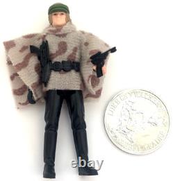 VTG 85 Star Wars POTF LAST 17 Luke Skywalker Battle Poncho Blaster Coin COMPLETE
