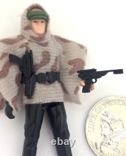 VTG 85 Star Wars POTF LAST 17 Luke Skywalker Battle Poncho Blaster Coin COMPLETE